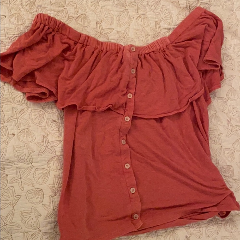 Pink American Eagle shirt